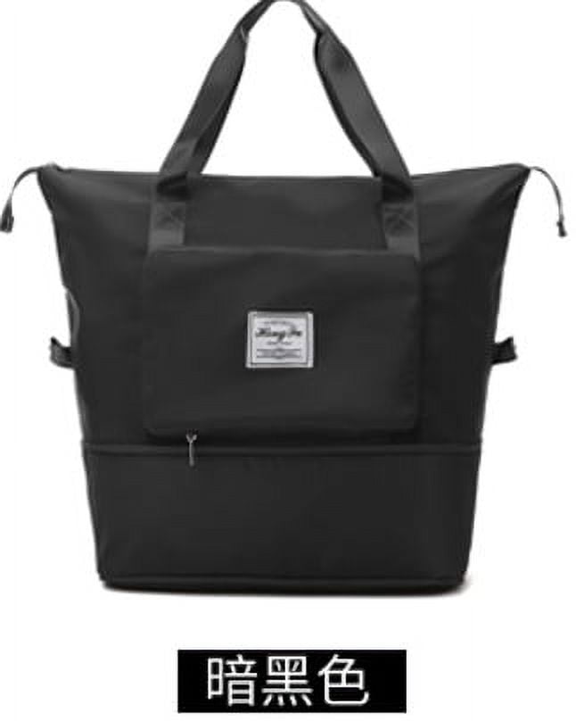 DDWD Folding travel bag female gym bag wet and dry separation yoga bag