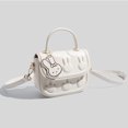 DDWD Handmade diy Bag Making Bag Cute Rabbit Crossbody Saddle Bag for
