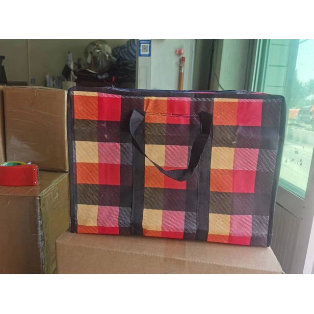 DDWD In Stock Large Oxford Cloth Duffel Bag Solid Color Woven Bag