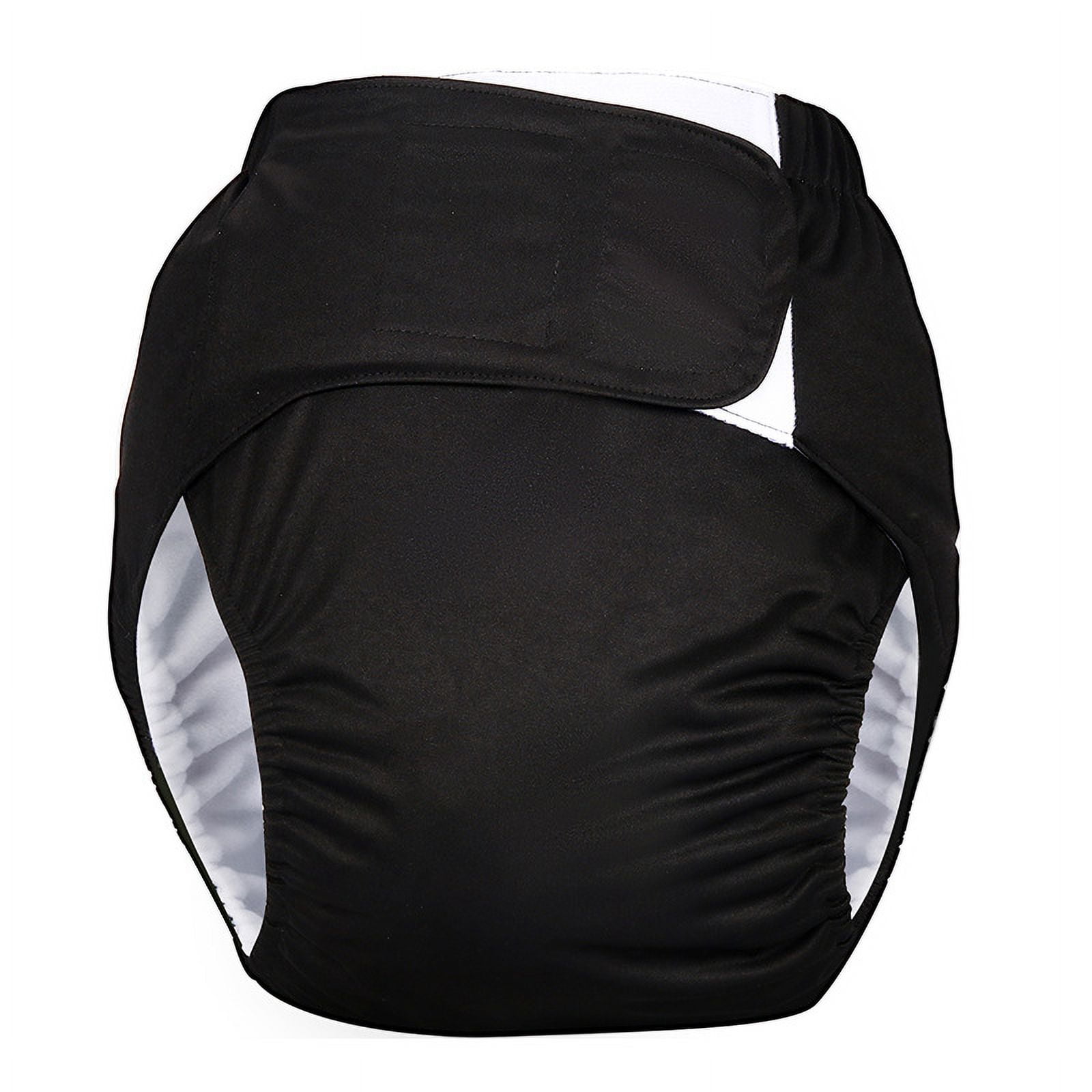DDWD New Adult Cloth Diapers Velcro Diapers Washable Side Leak-proof Diapers Meson Diapers for