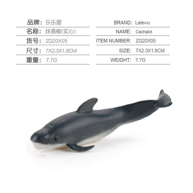 DDWD Simulation mini marine life model ray fish turtle dolphin killer