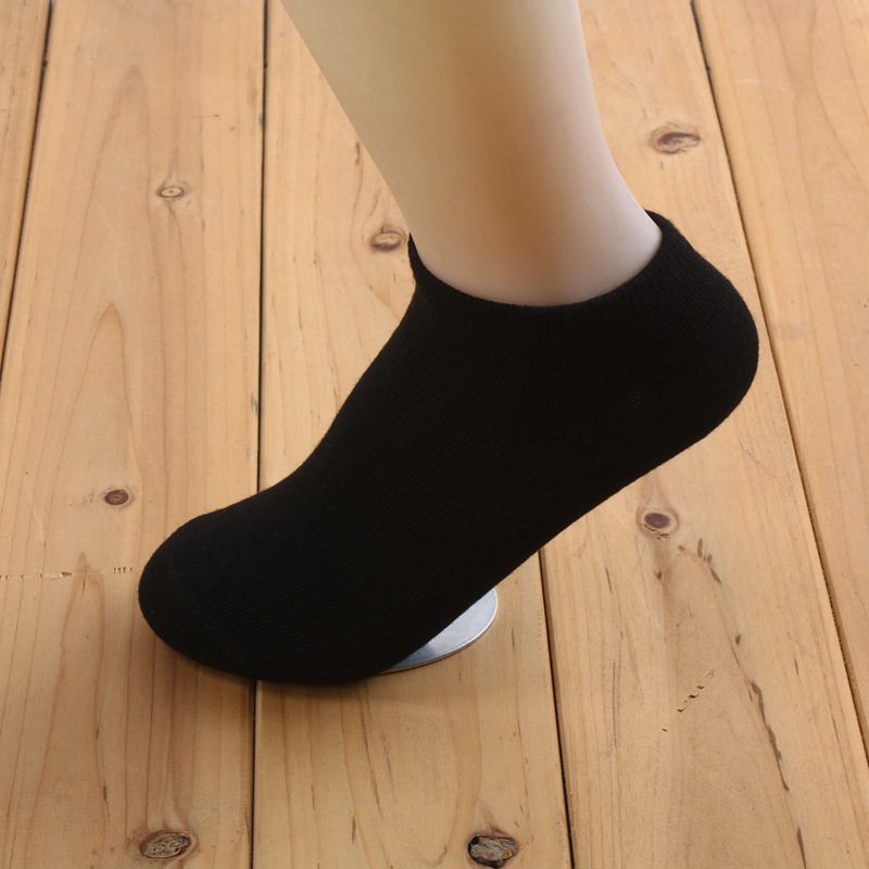 DDWD Women‘s Boat socks candy solid color women‘s cotton socks