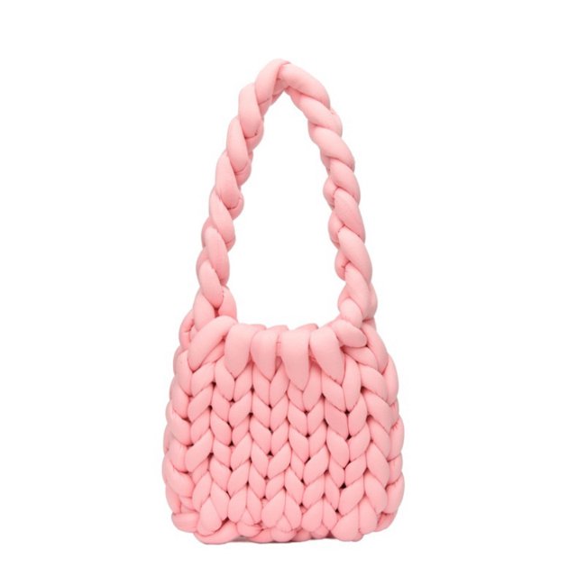DDWD Xiaohongshu new thick ice island thread woven bag diy woven bag