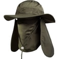 thumbnail image 1 of DDYOUTDOOR™ 07-281 Fashion Summer Outdoor Sun Protection Fishing Cap Neck Face Flap Hat Wide Brim, 1 of 7