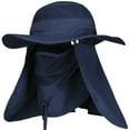 thumbnail image 1 of DDYOUTDOOR Summer Outdoor Gardening Sun Protection Fishing Cap Neck Face Flap Hat Dark Blue, 1 of 7