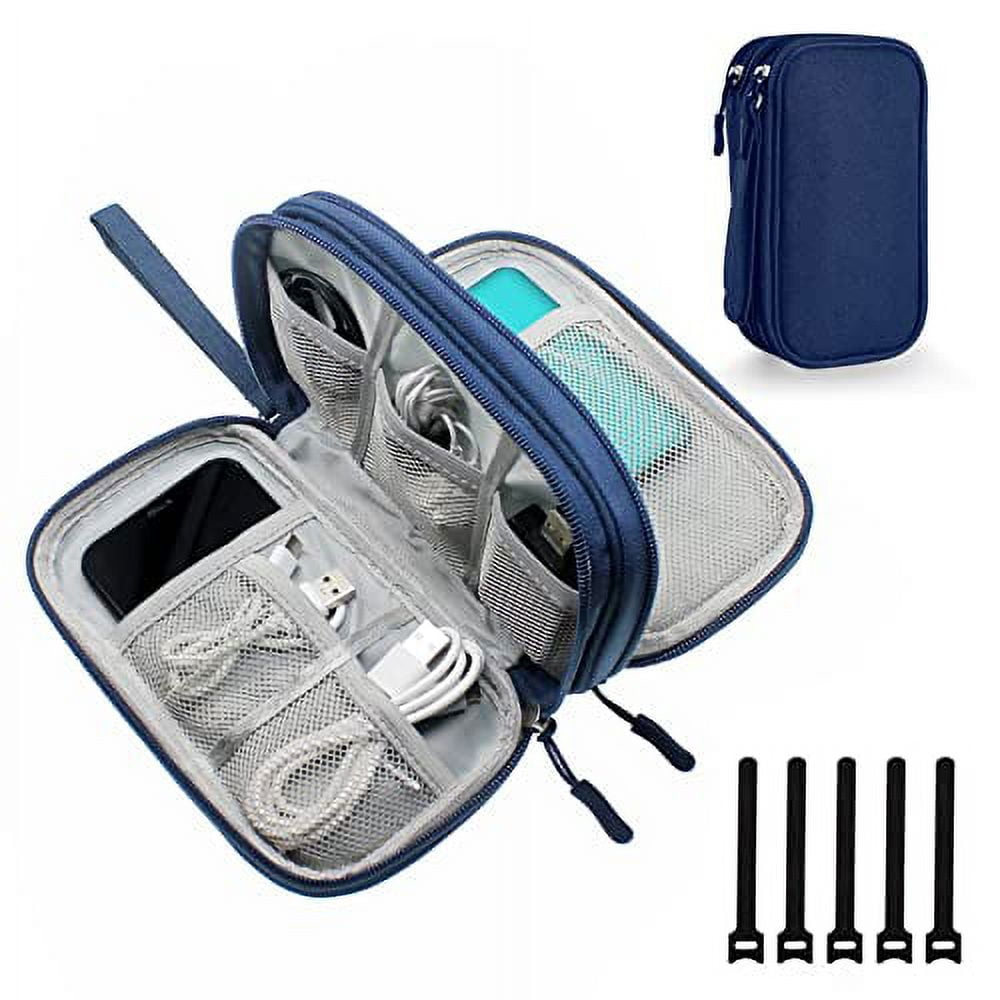bagsmart Sac de Rangement Câbles Informatique Organisateur Voyage de Sac Rembourré pour