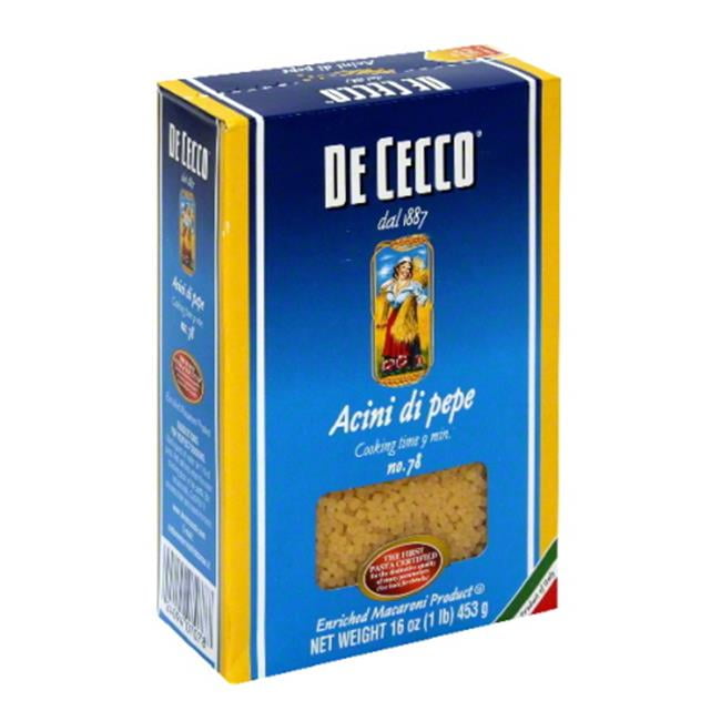 DE CECCO PASTA ANCINI DI PEPE16 OZ Pack of 20