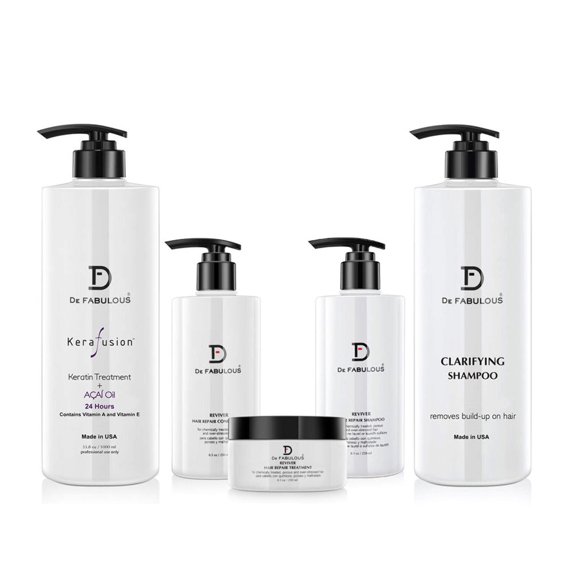De Fabulous | Kerafusion Keratin Treatment Set