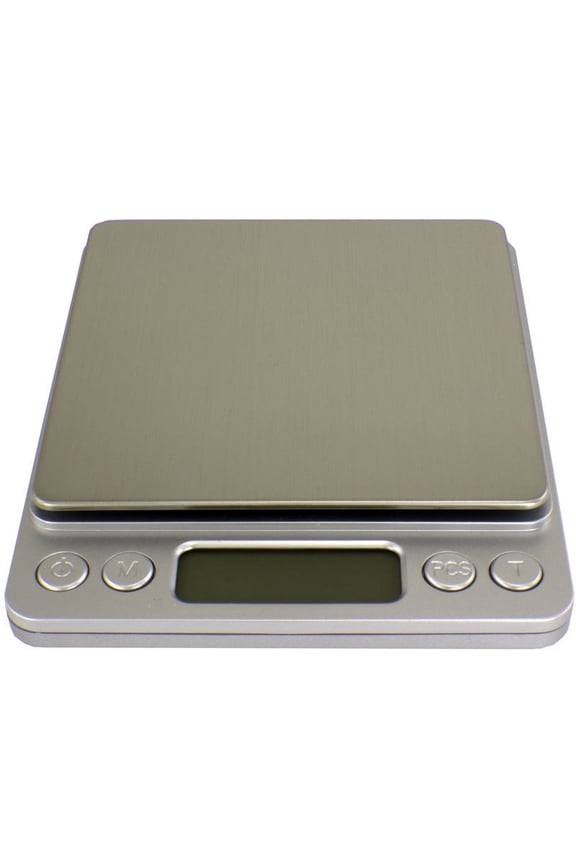 DE-I2000 3000g/0.1g Pocket Scale Auto Large Weighing Surface Area with Backlit Screen