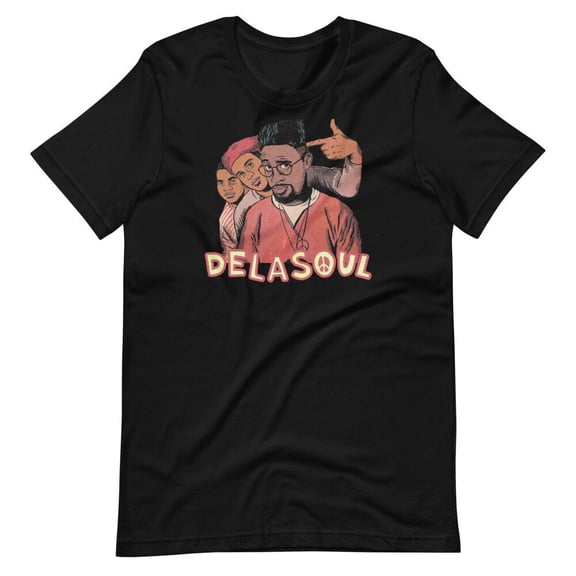 DE LA SOUL Fan Art Graphic Tee Shirt Short-Sleeve Unisex T-Shirt