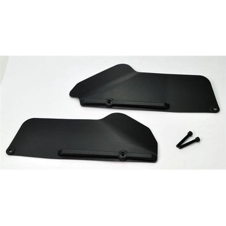 DE Racing Mud Guards for Losi 8ight-T 2.0 - Black