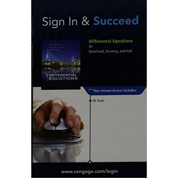 DIFFERENTIAL EQUATIONS-ACCESS, 9781133109044, 1133109047, Paperback,