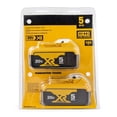 thumbnail image 1 of DE_Wa1t 20V MAX XR Battery, Lithium Ion, 5.0Ah, 2PK (DCB205-2), 1 of 3