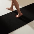 thumbnail image 1 of DEA Black Bathroom Runner Rugs, Long Bath Mat Runner Washable Thin Quick Dry Low Pile Bathroom Runner Rugs Non Slip, Black 24''x70'', 1 of 18