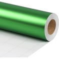 thumbnail image 1 of DEA Green Christmas Wrapping Paper, Solid Color Matte Metal Gift Paper Roll - 17 Inch x 33 Feet Gift Wrapping Paper for Xmas, Valentine's Day, Wedding, Birthday, 1 of 13