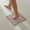 thumbnail image 1 of DEA Small Bathroom Rugs, Non Slip Washable Bath Rugs Super Absorbent Bathroom Rug Thin Quick Dry Low Pile Bath Mats, Beige 12"x12", 1 of 18