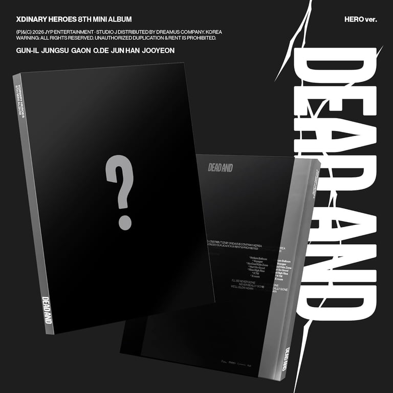 Xdinary Heroes - DEAD AND [HERO ver.] - Music & Performance - CD
