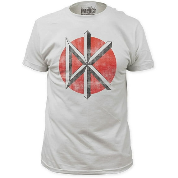 DEAD KENNEDYS Band Distressed Logo Vintage White T-SHIRT M