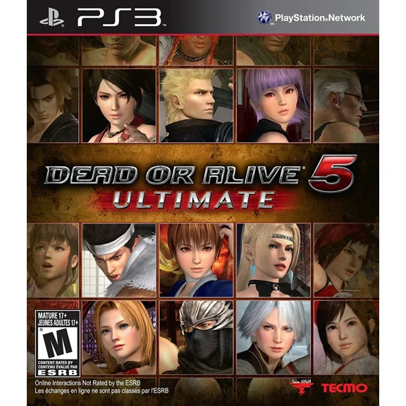 DEAD OR ALIVE 5 ULTIMATE - Playstation 3, Brand New