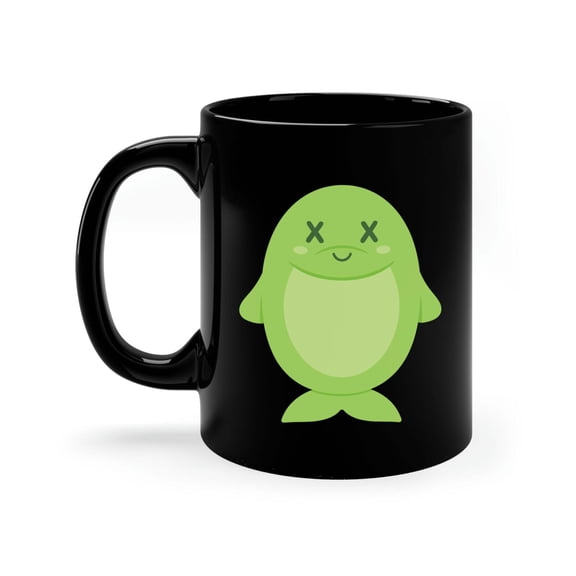 DEADIMALS DOLPHIN COFFEE MUG