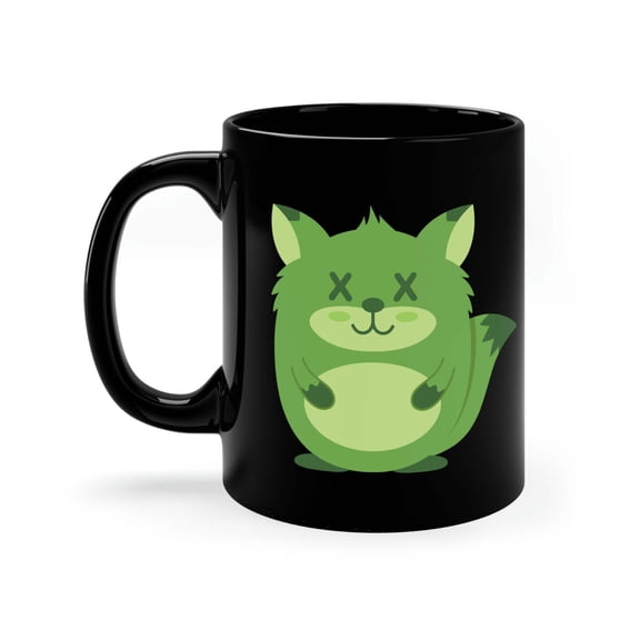 DEADIMALS FOX COFFEE MUG
