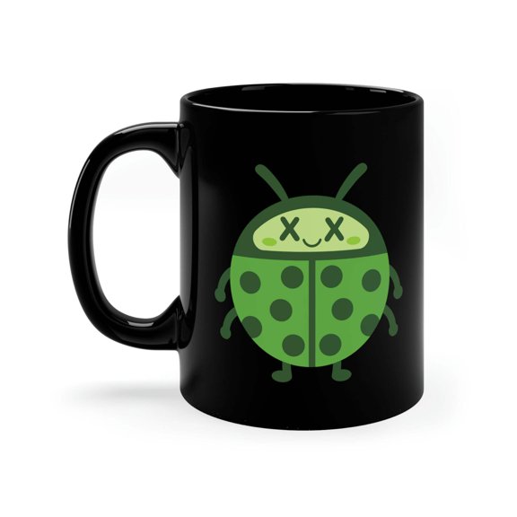 DEADIMALS LADYBUG COFFEE MUG