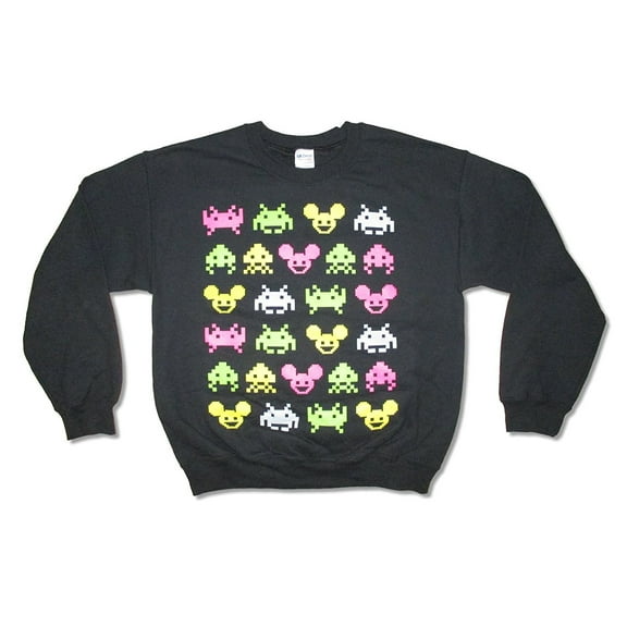 DEADMAU5 DJ Space Multi Invaders Crewneck Sweater S