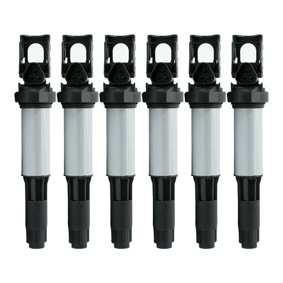 DEAL AUTO ELECTRIC PARTS 6Pcs New Ignition Coil Compatible With Series 1/3/5/6/7/Alpina B6/B7/M3/M5/M6/X3/X5/X6/Z3/Z4 2.2L 2.5L 3.0L 3.2L L6 4.4L 4.8L V8 6.0L V12 Mini Countryman Paceman 1.6L L4 UF522