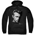 thumbnail image 1 of DEAN/PORTRAIT-ADULT PULL-OVER HOODIE-BLACK-XL, 1 of 1
