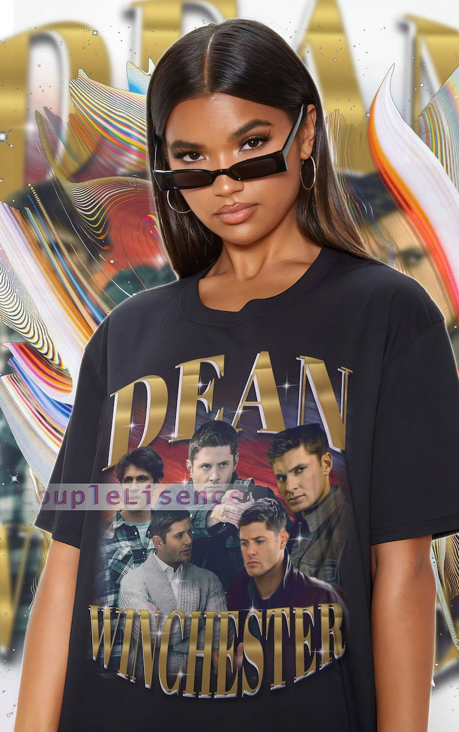DEAN WINCHESTER Vintage Shirt Dean Winchester Homage Retro Dean