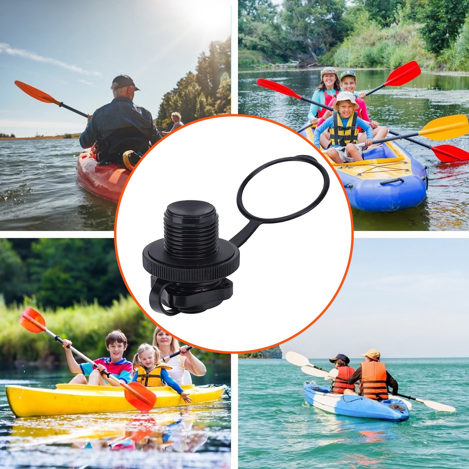 DEAPEX TPU Kayak Stopper 22mm Raft/Canoe Universal Stopper
