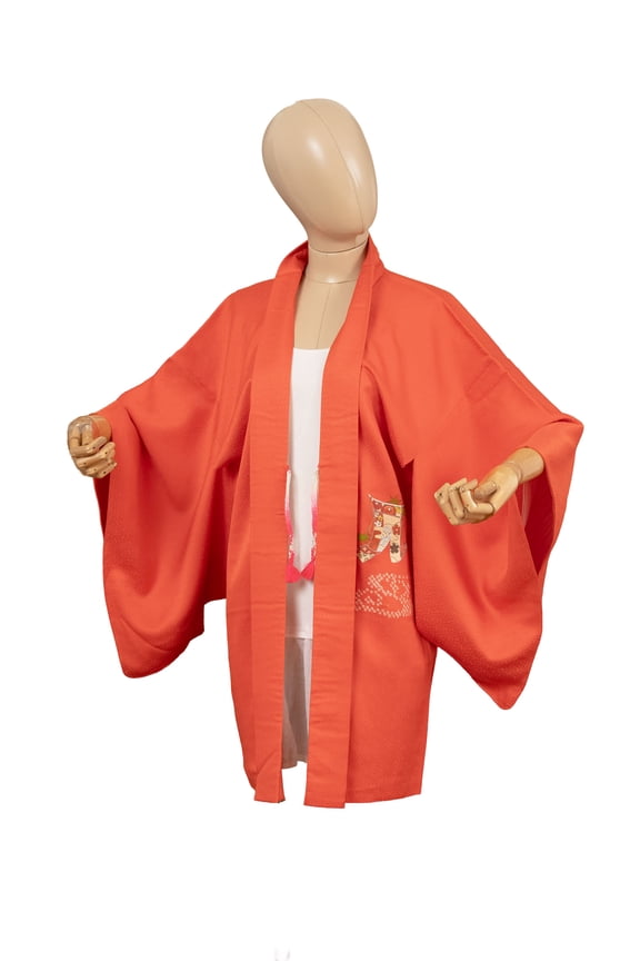 Authentic Japanese Haori for Women Traditional Kimono Jacket Made in Japan HA-0432