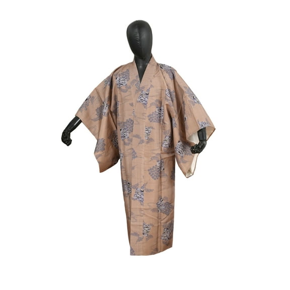 DEAR VANILLA Authentic Men's Kimono Juban Traditional Japan Genuineese Undergown Robe Made in Japan Genuine MJU-0134