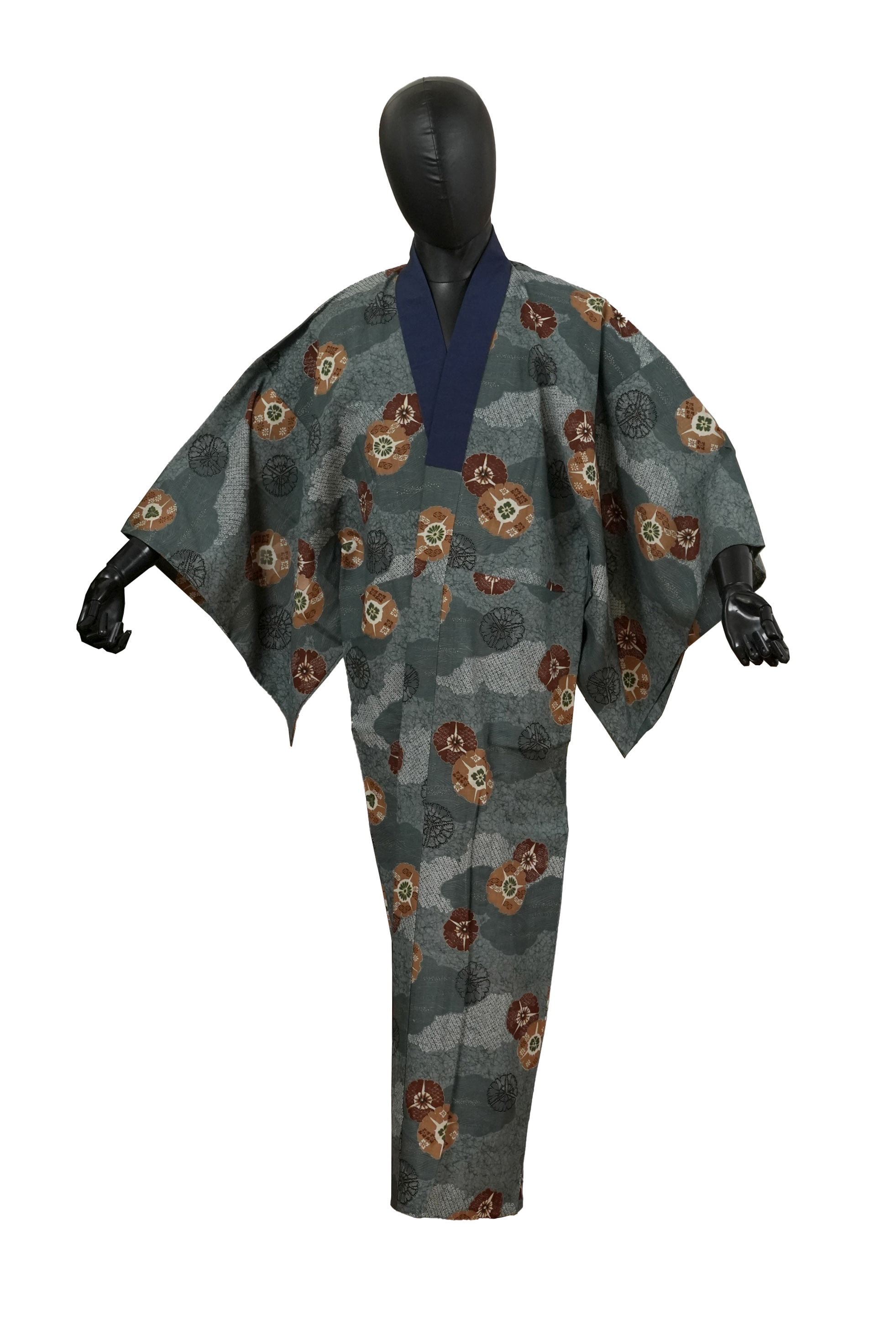 JMEDIC Kimono - Set Da Uomo Giapponese, Kimono Da Uomo, Con Stampa Digitale Antica (S, Nero - Foto 8