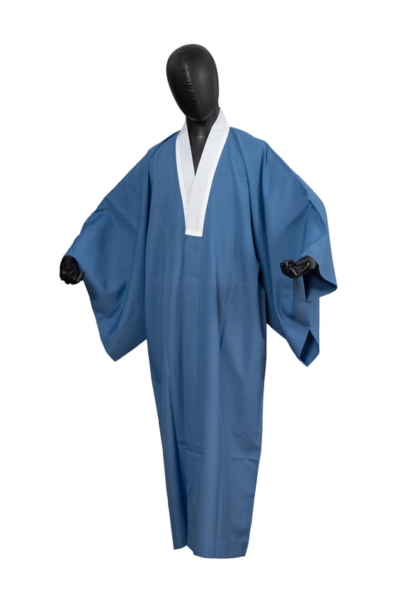 Authentic Men's Kimono Juban Traditional Japanese Undergown Robe Made in Japan Original MJU-0199