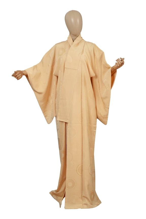 Authentic Traditional Japanese Iromuji Kimono for Women Silk Robe Made in Japan KMI-0112