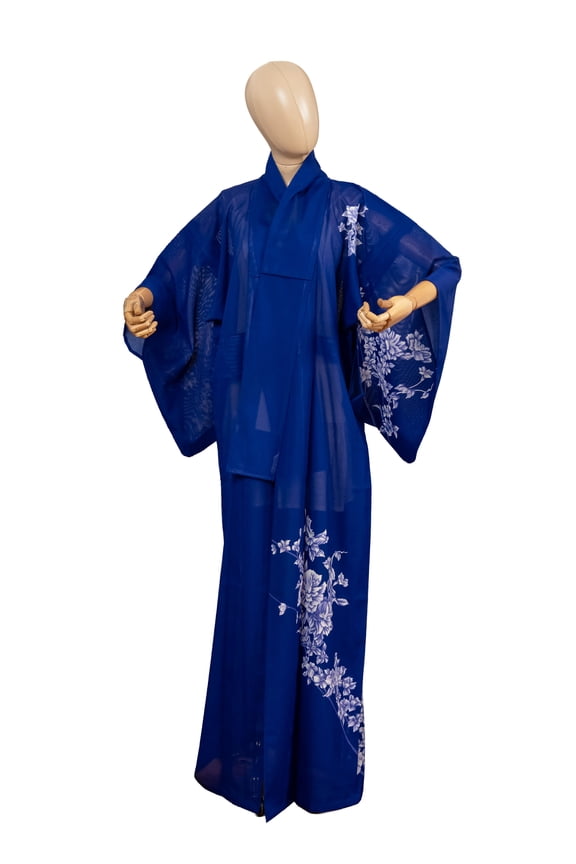 Authentic Traditional Japanese Kimono for Women Dress Robe Made in Japan Genuine Original KM-0608