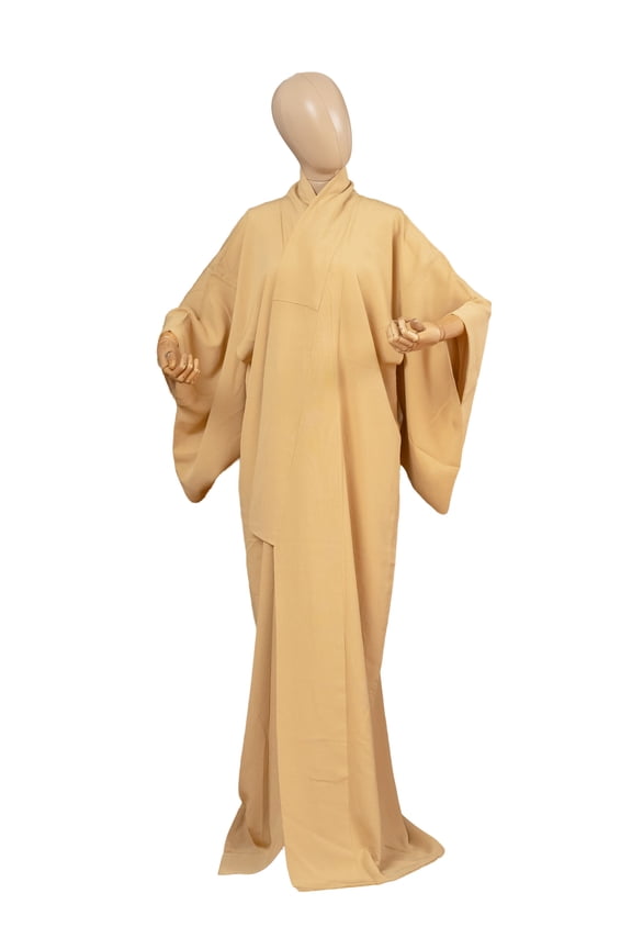 Authentic Traditional Japanese Tango Chirimen Silk Iromuji Kimono for Women Robe Made in Japan KMC-0093