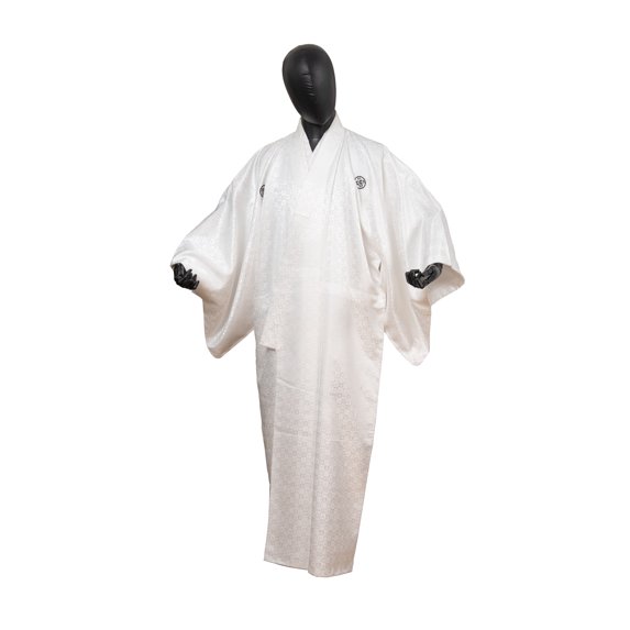 Daimon Japanese Robe DEAR VANILLA Authentic Traditional Men's Kimono Japanese Robe Gown ...