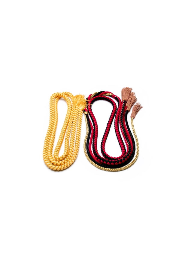 Japanese Kimono Obijime Cord Set For Furisode Kimono Silk Obi Belt Fastener Accessory Rope Made in Japan Genuine OC-0246