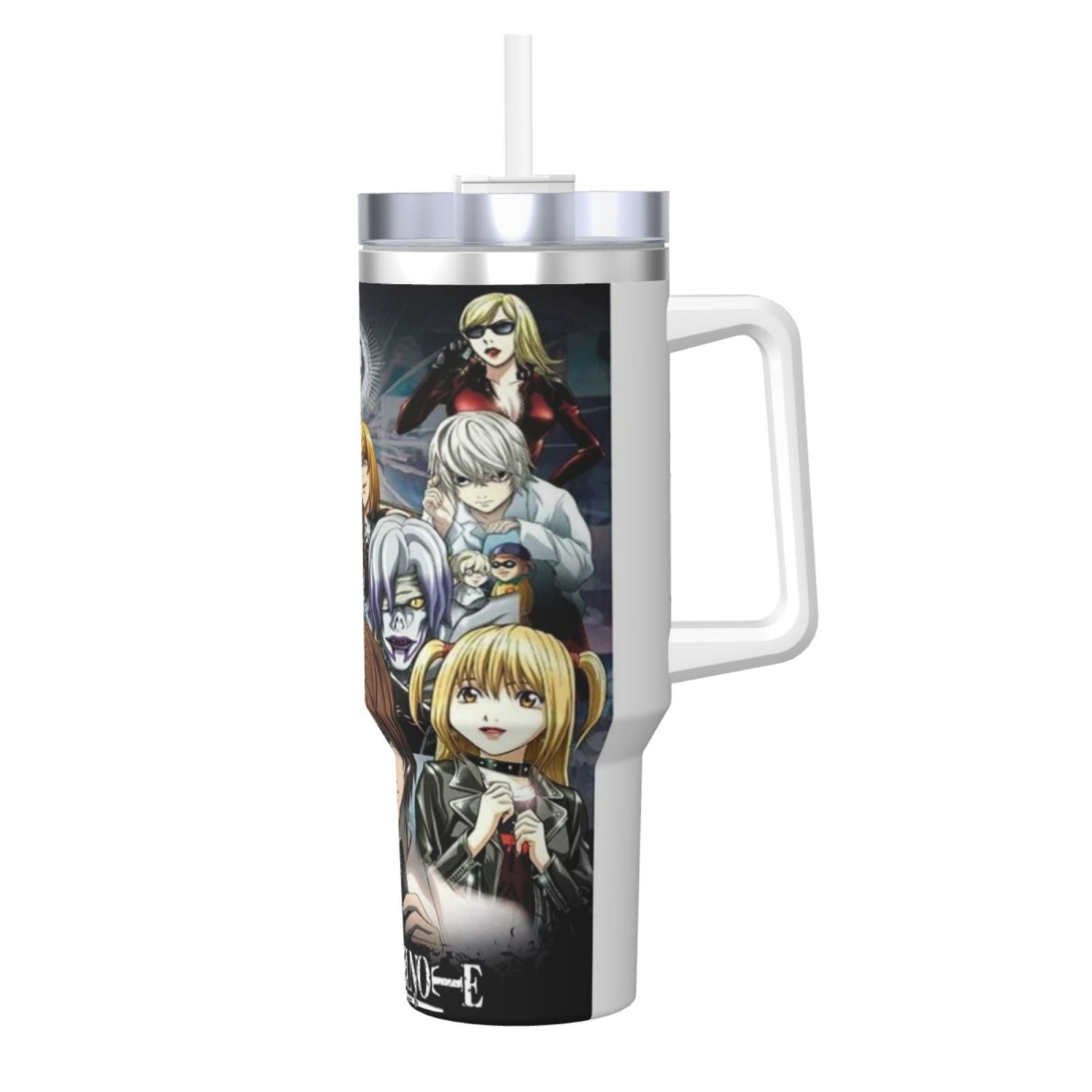 DEAT_H NO_TE DN Anime 40oz Tumbler with Handle Double Wall Stainless