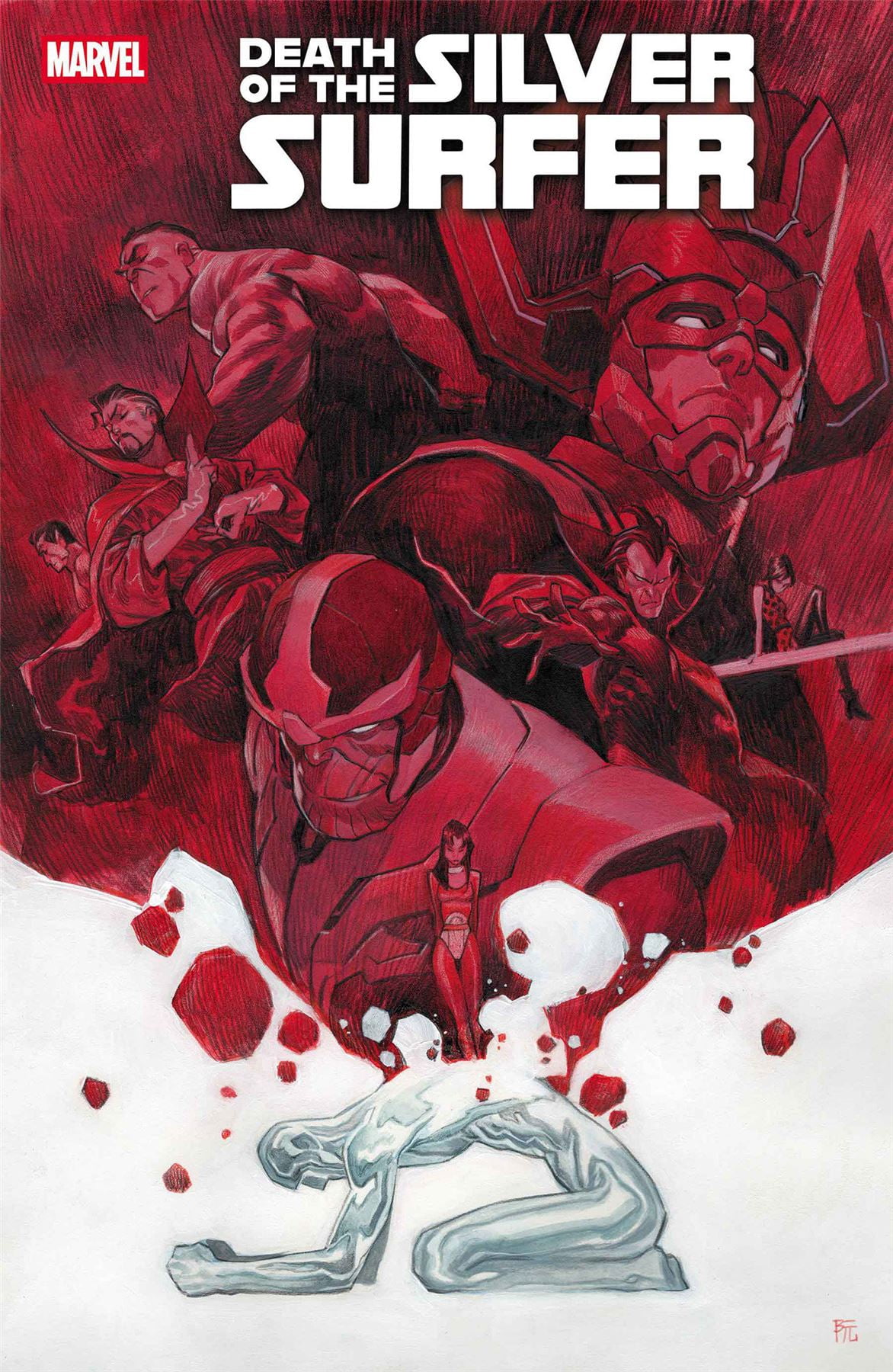 Cover of Death of the Silver Surfer #4