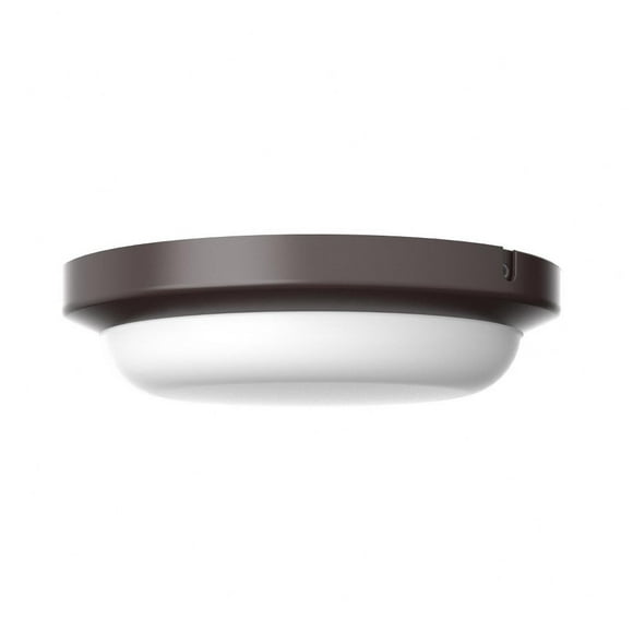 DEAW08LAJENBZ-AFX-Dean - 12W 1 LED Outdoor Flush Mount-2 Inches Tall and 8 Inches Wide-Bronze Finish