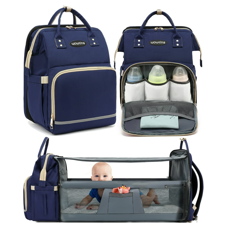 DEBUG Baby Diaper Bag with Changing Station, Baby Shower Gifts