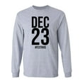 thumbnail image 1 of DEC 23 #FESTIVUS Adult Long Sleeve T-shirt, 1 of 3