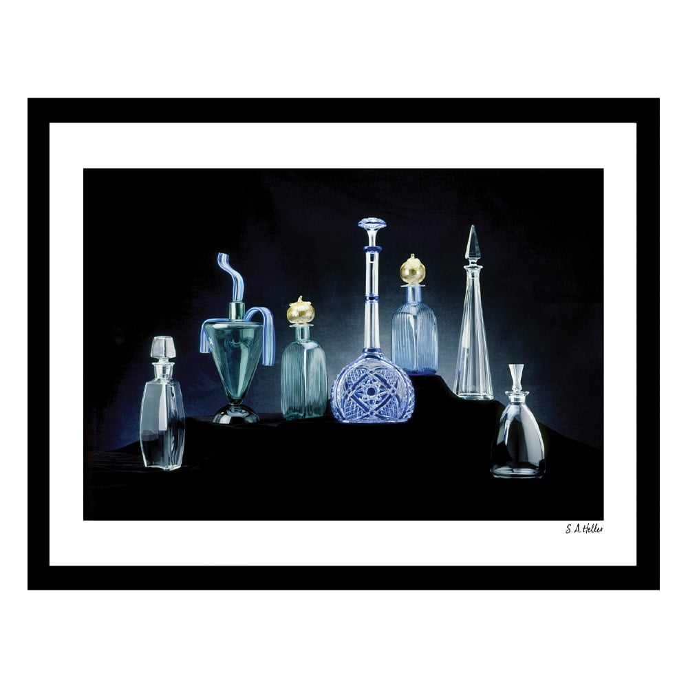 DECANTERS Framed Printed Photograph
