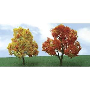 DECIDUOUS Autumn 2'' to 2.25'' PRO-ELITE N-scale 4/pk