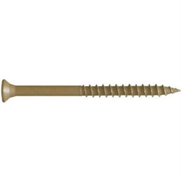 FastenMaster GuardDog No. 10 X 1-5/8 in. L Gold Phillips/Square Bugle Head Deck Screws 1750 pk