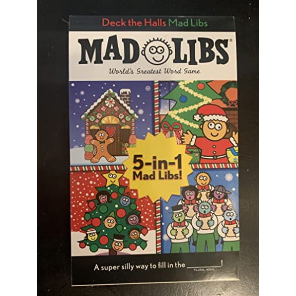 Pre-Owned DECK THE HALLS MAD LIBS-PROP-FIVE BELOW Paperback
