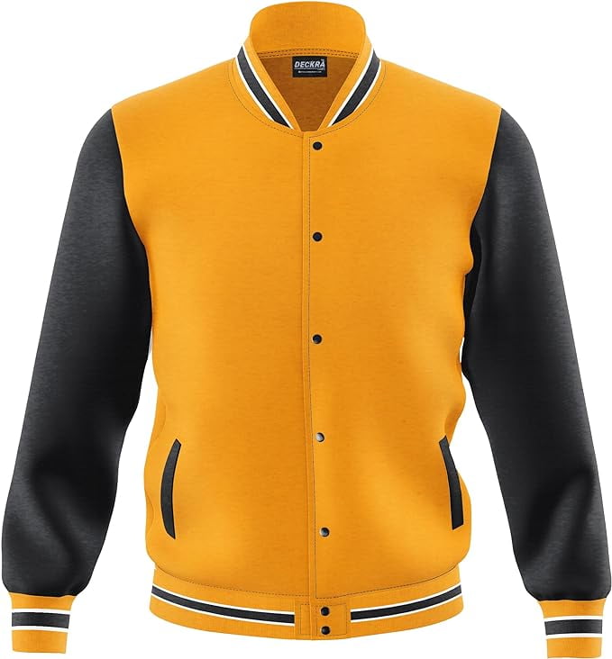 Baseball Jacket Men Letterman Jacket KXK Custom Personalized